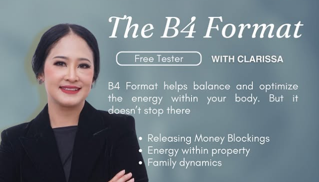 B4 Format bersama Clarissa