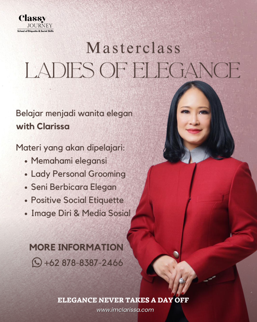 Kelas Etiket di Jakarta Selatan